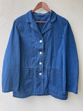 Margaret Howell Deep Blue Chore Coat/Blazer Jacket